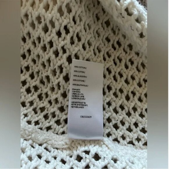 Free People hidden tropics knit long sleeve tunic sweater size M - Picture 8 of 8